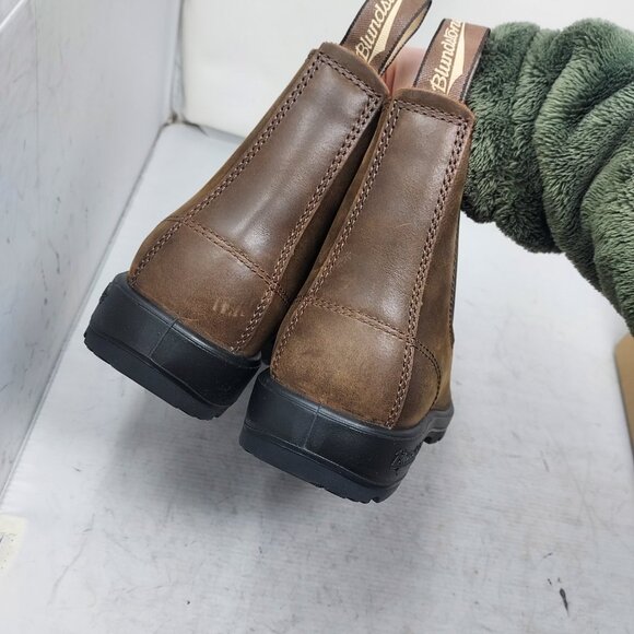 Blundstone MENS Antique Brown Chelsea Boot main image 4